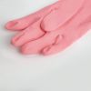 MAPA Vital 115 Liquid-Proof Light-Duty Janitorial Gloves Pink