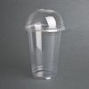 Fiesta Compostable PLA Cold Cup Domed Lids 12oz / 16oz / 20oz (Pack of 1000)