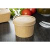 Colpac Recyclable Kraft Microwavable Soup Cups 225ml / 8oz (Pack of 500)