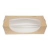 Colpac Recyclable Kraft Tuck-Top Salad Boxes With Window