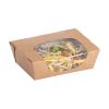 Colpac Zest Compostable Kraft Medium Salad Box 825ml/29oz (Pack of 250)