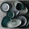 Churchill Stonecast Patina Triangular Bowls Rustic Teal 153mm (Pack of 12)