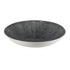 Churchill Studio Prints Agano Coupe Bowls Black 248mm (Pack of 12)