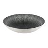 Churchill Studio Prints Agano Coupe Bowls Black 182mm (Pack of 12)