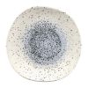 Churchill Studio Prints Mineral Blue Centre Organic Round Plates 286mm (Pack of 12)