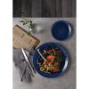 Churchill Stonecast Patina Coupe Plates Cobalt 165mm (Pack of 12)