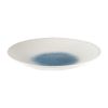Churchill Bamboo Centre Print Deep Coupe Plates Topaz Blue 255mm (Pack of 12)