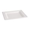 Fiesta Compostable Bagasse Square Plates (Pack of 50)