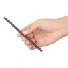 Fiesta Compostable Individually Wrapped Paper Cocktail Stirrer Straws Black (Pack of 250)