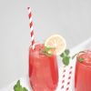 Fiesta Compostable Individually Wrapped Paper Straws Red Stripes (Pack of 250)