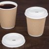 Fiesta Compostable Bagasse Coffee Cup Lids 225ml / 8oz (Pack of 1000)
