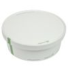 Vegware 185-Series Compostable Bon Appetit Wide PLA-lined Paper Food Bowl Lid (Pack of 300)