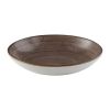 Churchill Stonecast Raw Coupe Bowl Brown 184mm (Pack of 12)