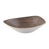 Churchill Stonecast Raw Lotus Bowl Brown 229mm (Pack of 12)