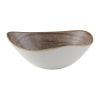 Churchill Stonecast Raw Lotus Bowl Brown 178mm (Pack of 12)