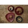 Churchill Stonecast Patina Lotus Plate Red Rust 229mm (Pack of 12)