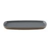 Churchill Emerge Seattle Oblong Plate Grey 287x146mm (Pack of 6)