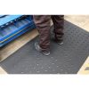 COBA Hygimat Anti-Fatigue Mat Black With Drainage Holes 0.9 x 1.5m