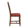 Mayfair Dining Chair with Red Diamond Padded Seat (Pack of 2)
