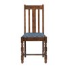 Mayfair Dining Chair with Blue Diamond Padded Seat (Pack of 2)