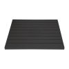 Bolero Aluminium Square Table Top Black 700mm