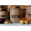 Natural Elements Hessian Vegetable Preserving Bag 21 x 21 x 20cm