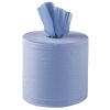 Jantex Blue Centrefeed Rolls 1ply 300m (Pack of 6)