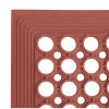 Jantex Rubber Grease Resistant Anti Fatigue Mat Red 1500 x 900mm