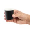 Fiesta Recyclable Espresso Cups Single Wall Black 112ml / 4oz
