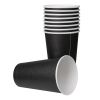 Fiesta Recyclable Coffee Cups Single Wall Black 455ml / 16oz