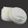 Vegware Compostable Coffee Cup Lids 225ml / 8oz (Pack of 1000)