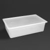 Vogue Polypropylene 1/1 Gastronorm Container with Lid 150mm (Pack of 2)