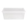 Vogue Polypropylene 1/1 Gastronorm Container with Lid 200mm (Pack of 2)