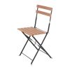 GJ766 - Bolero Faux Wood Bistro Chair (Pack 2)