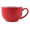 Olympia Cafe Cappuccino Cup Red - 340ml 11.5fl oz (Box 12)