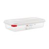 Araven Polypropylene 1/3 Gastronorm Food Containers 2.5Ltr (Pack of 4)