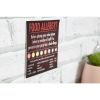 Food Allergen Window and Wall Stickers (Pack of 8)
