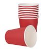 Fiesta Recyclable Single Wall Takeaway Coffee Cups Red 340ml / 12oz