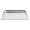 Vogue Stainless Steel Perforated 1/1 Gastronorm Tray 40mm