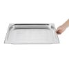 Vogue Stainless Steel Perforated 1/1 Gastronorm Tray 40mm
