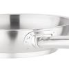 Vogue Stainless Steel Induction Frying Pan 240mm