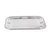 APS Semi-Disposable Party Tray 410 x 310mm Chrome