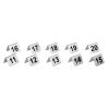 Olympia Stainless Steel Table Numbers 11-20 (Pack of 10)