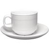 Olympia Linear Stacking Tea Cup Saucers (Pack of 12)