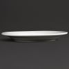 Olympia Linear Wide Rimmed Plates 200mm (Pack of 12)