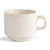 Olympia Ivory Stacking Tea Cups 206ml 7.5oz (Pack of 12)