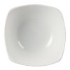 Olympia Whiteware Rounded Square Bowls 140mm (Pack of 12)