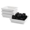Olympia Flat Square Miniature Dishes 80mm (Pack of 12)