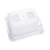 Vogue Polycarbonate 1/6 Gastronorm Container 65mm Clear