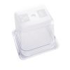 Vogue Polycarbonate 1/6 Gastronorm Container Clear